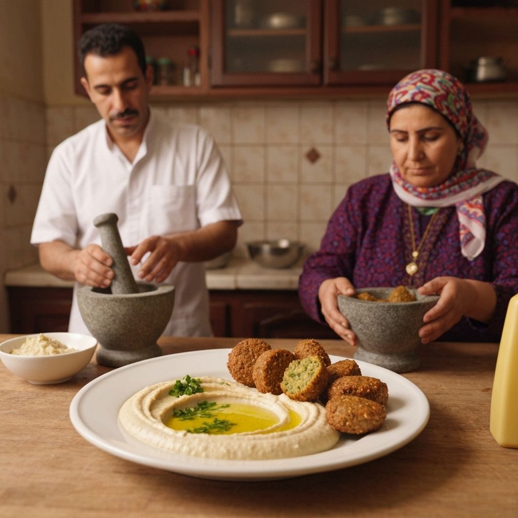 الفلافل والحمص